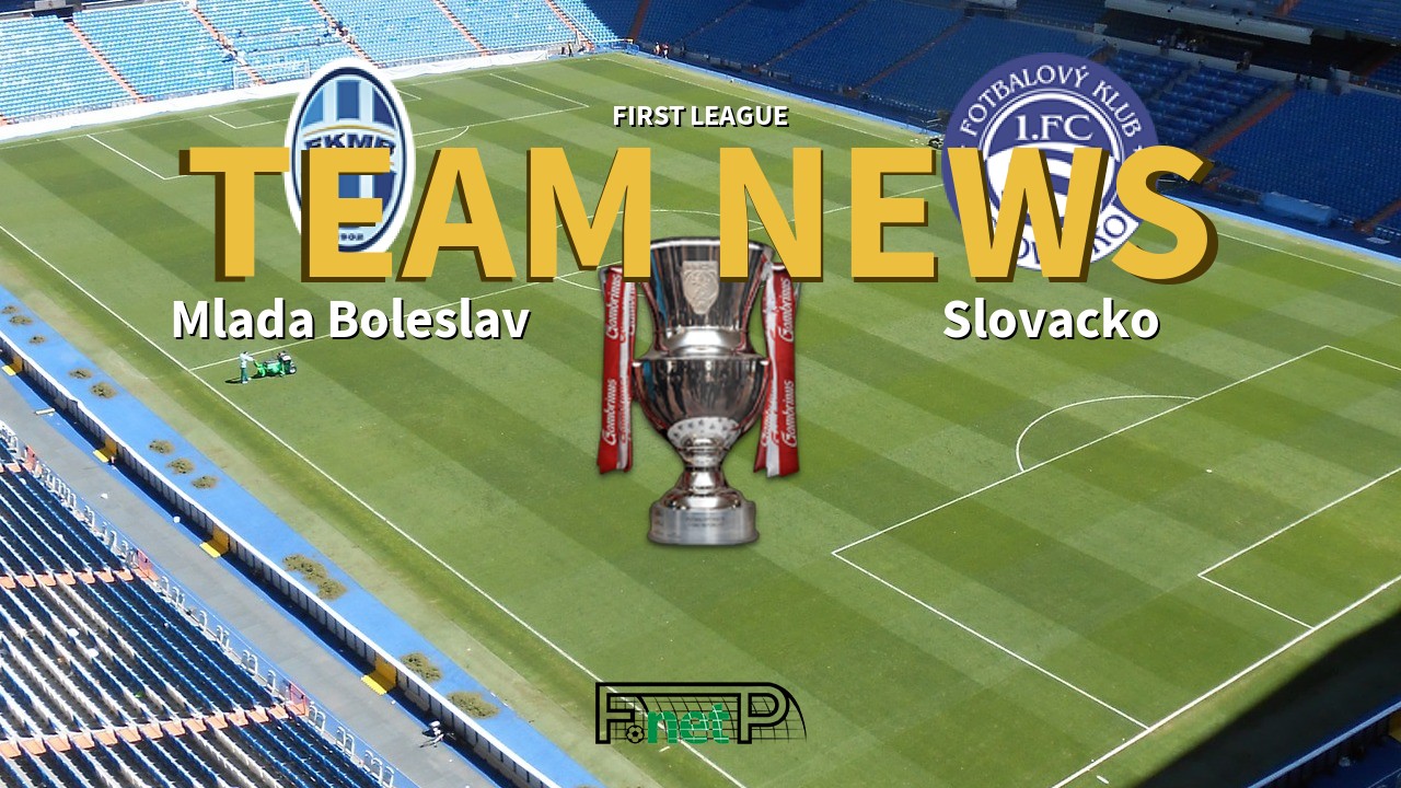 First League News: Mladá Boleslav vs FC Slovácko Confirmed Line-ups
