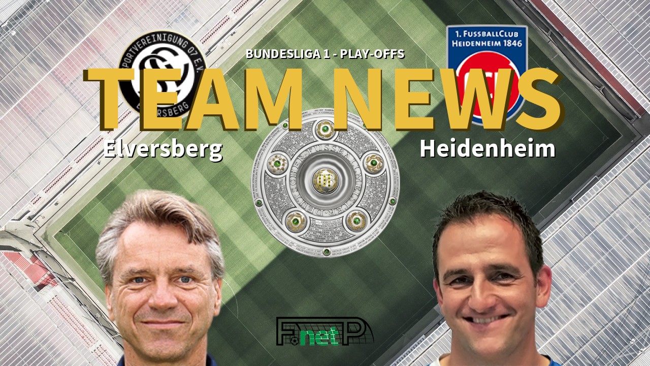 Bundesliga 1 - Play-offs News: Elversberg vs Heidenheim Confirmed Line-ups
