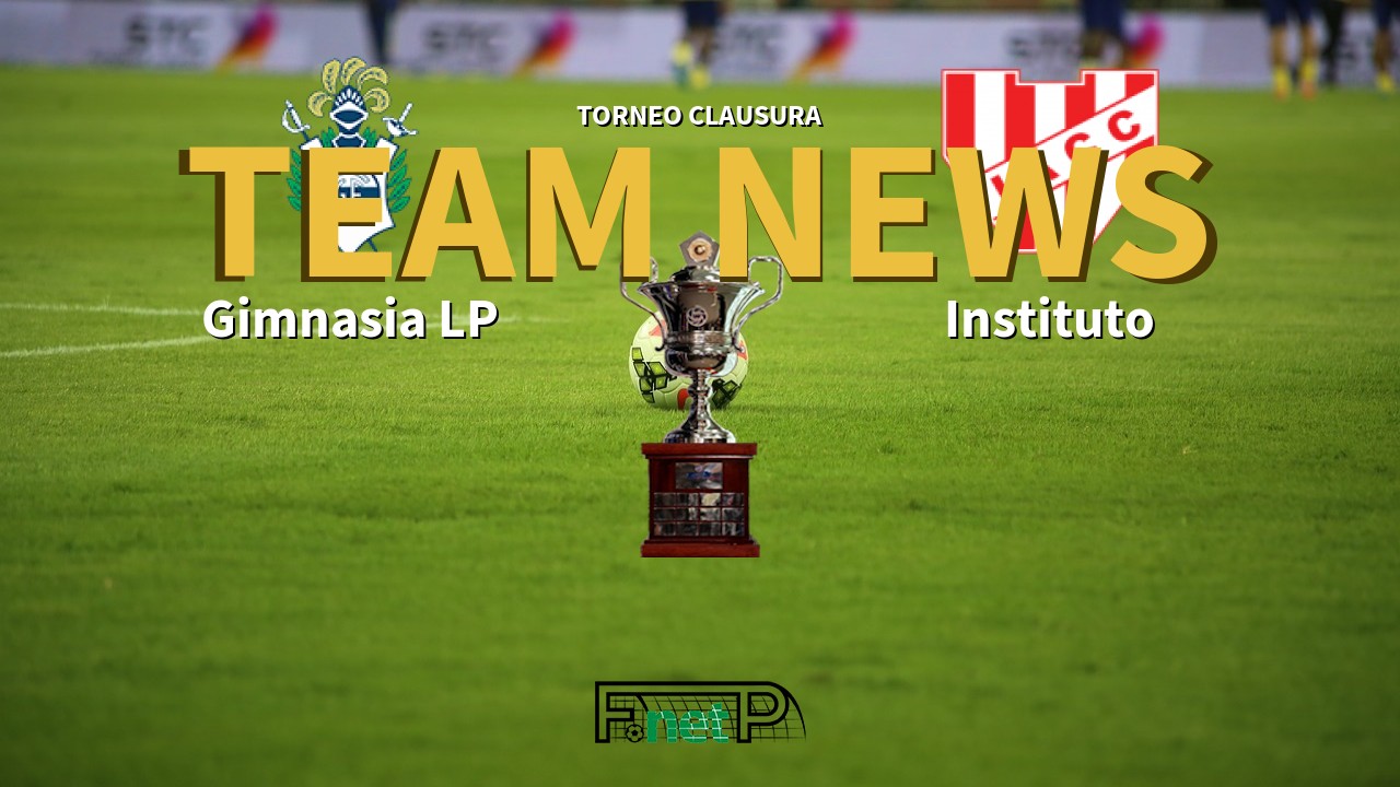 Torneo Clausura News: Gimna ' Plata vs Instituto Confirmed Line-ups
