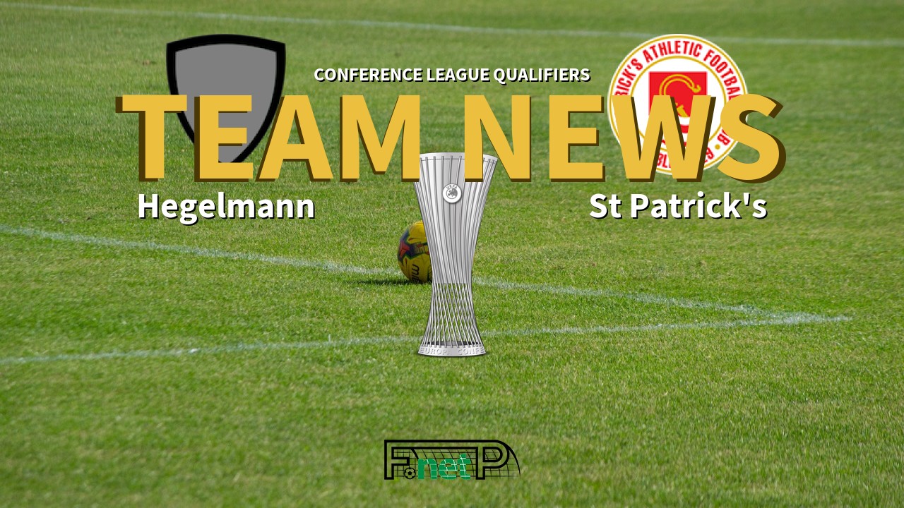Conference League Qualifiers News: Hegelmann Litauen vs St. Patrick's Athletic Confirmed Line-ups