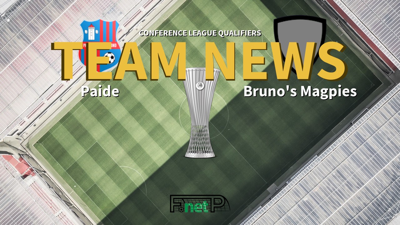 Conference League Qualifiers News: Paide Linnameeskond vs Bruno's Magpies Confirmed Line-ups