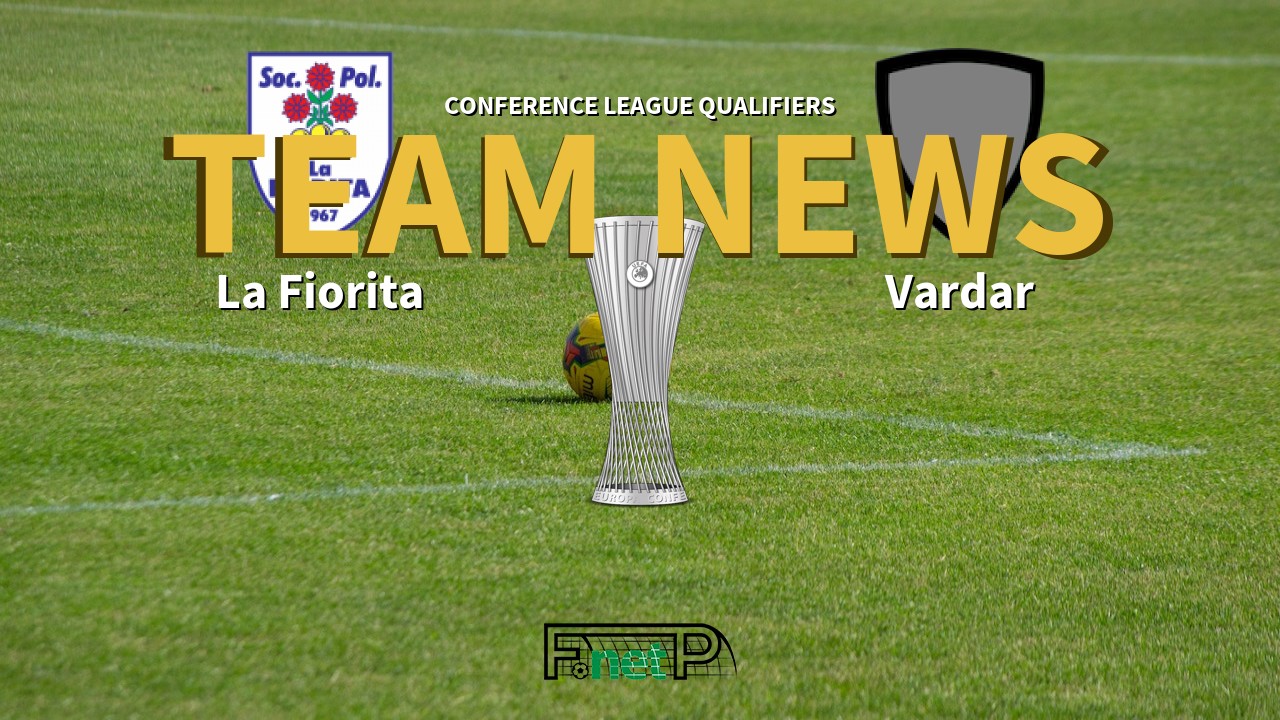 Conference League Qualifiers News: La Fiorita vs Vardar Confirmed Line-ups
