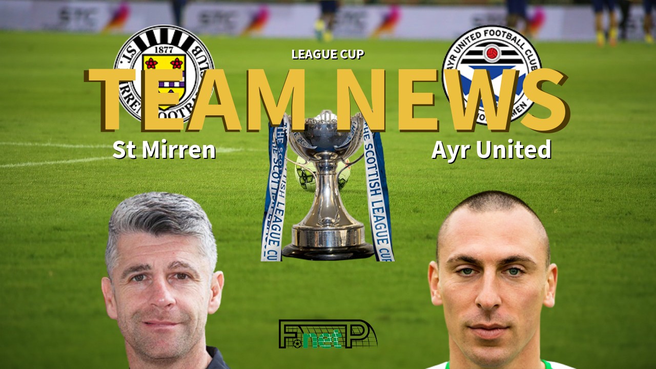 League Cup News: St Mirren vs Ayr United Confirmed Line-ups