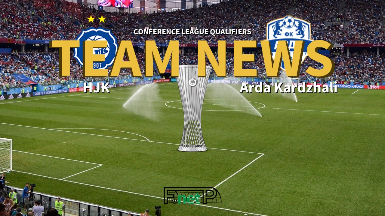 Conference League Qualifiers News: HJK vs Arda Kardzhali Confirmed Line-ups