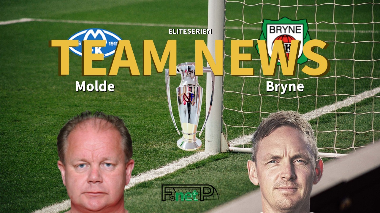 Eliteserien News: Molde FK vs Bryne Confirmed Line-ups