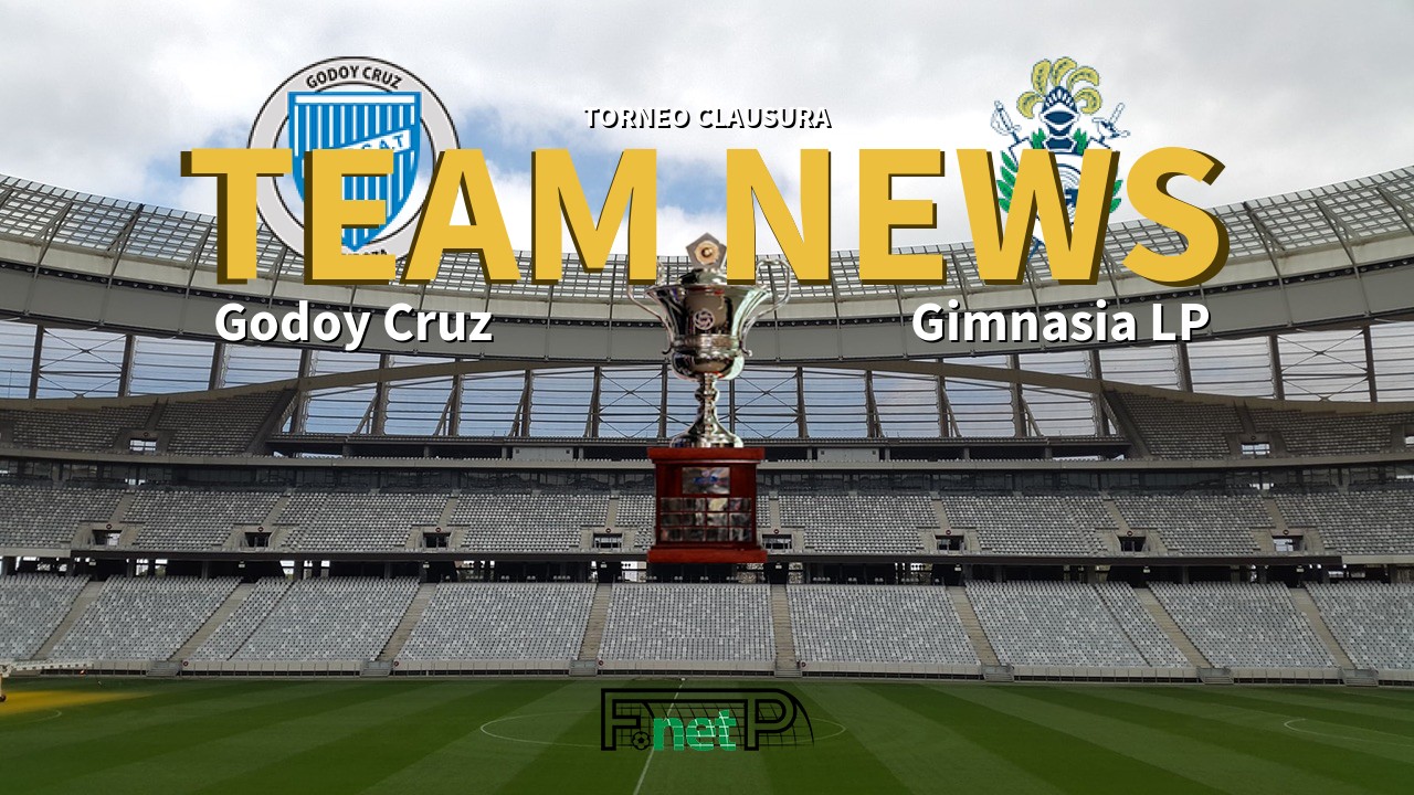 Torneo Clausura News: Godoy Cruz vs Gimna ' Plata Confirmed Line-ups