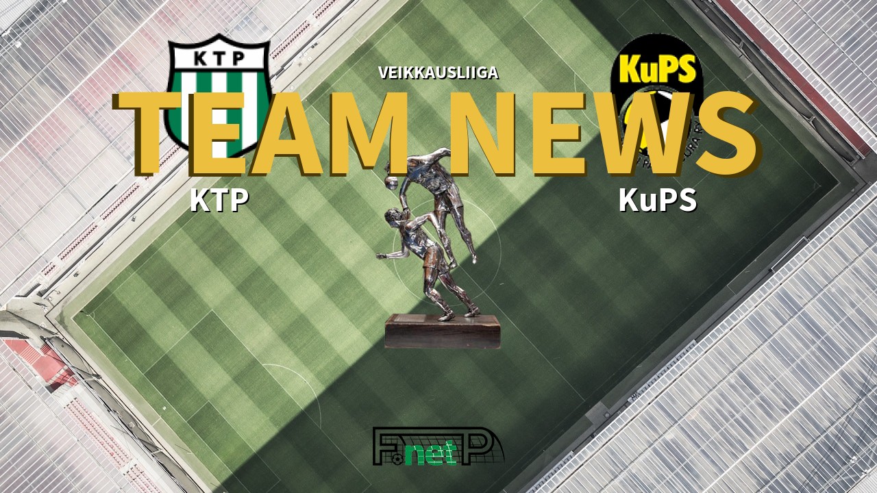 Veikkausliiga News: KTP vs KuPS Confirmed Line-ups