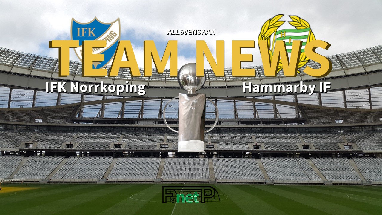 Allsvenskan News: IFK Norrköping vs Hammarby IF Confirmed Line-ups