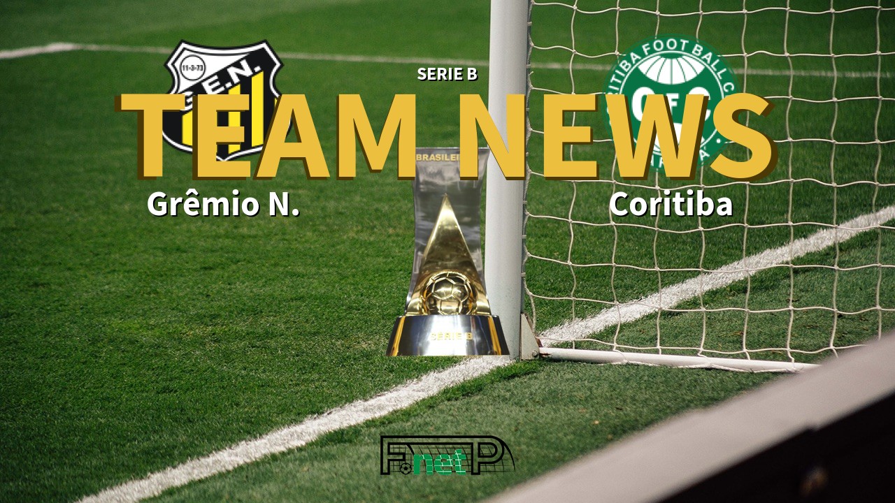Serie B News: Grêmio Novorizontino vs Coritiba Confirmed Line-ups