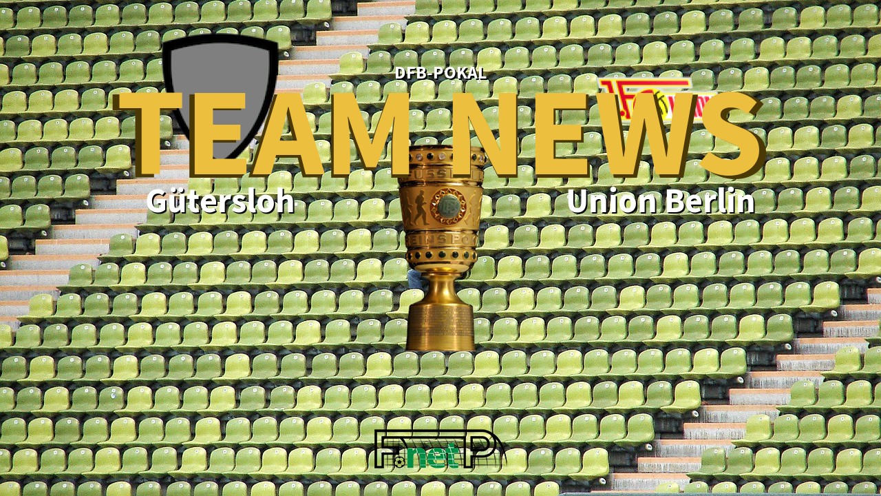 DFB-Pokal News: Gutersloh vs Union Berlin Confirmed Line-ups