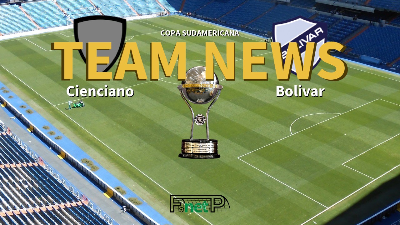 Copa Sudamericana News: Cienciano vs Bolívar Confirmed Line-ups