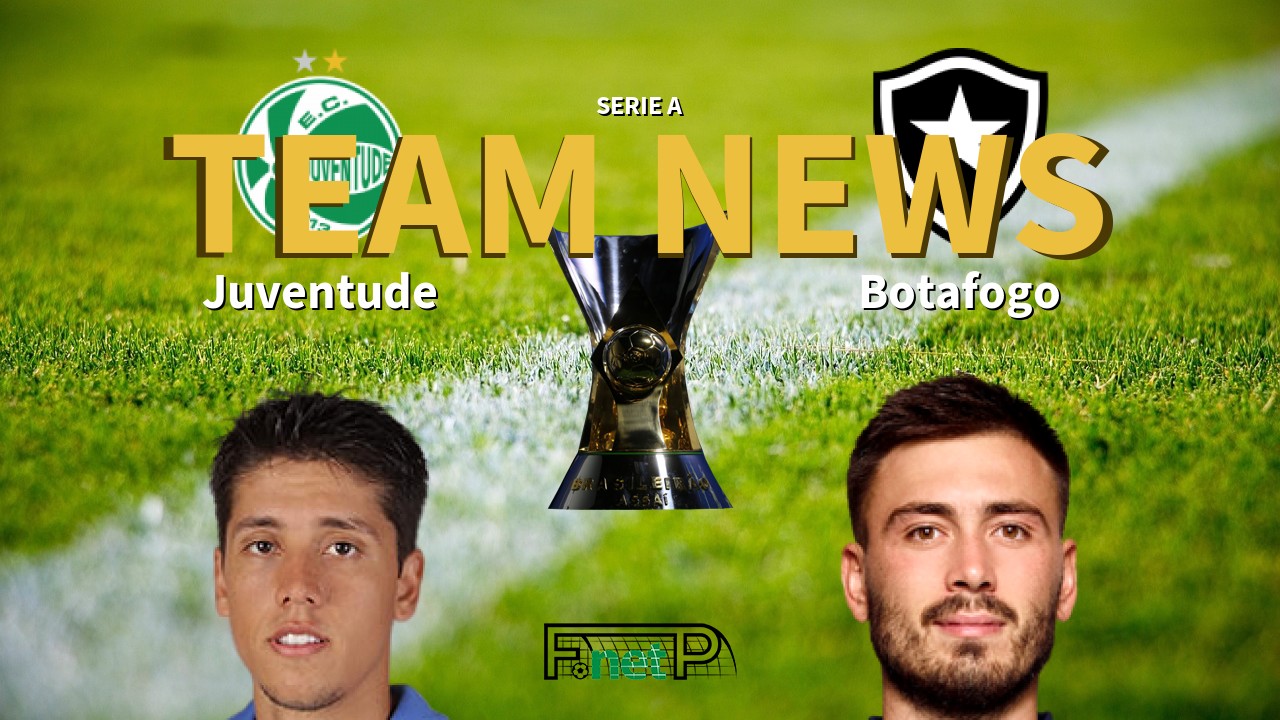 Serie A News: Juventude vs Botafogo Confirmed Line-ups