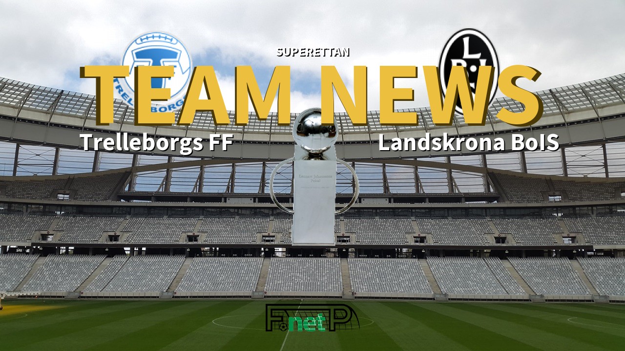 Superettan News: Trelleborgs FF vs Landskrona BoIS Confirmed Line-ups