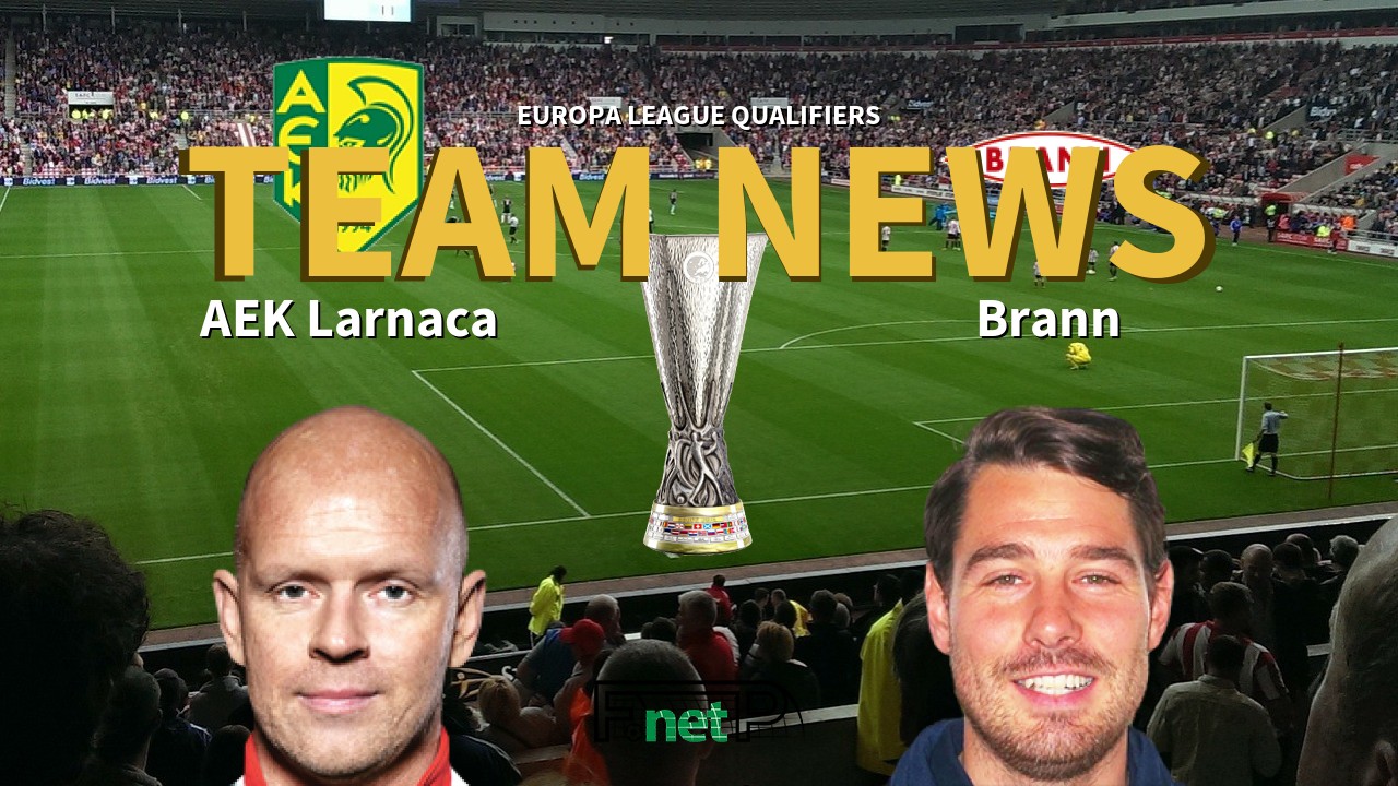Europa League Qualifiers News: AEK Larnaca vs SK Brann Confirmed Line-ups