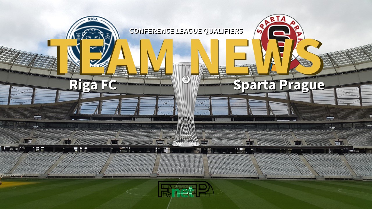 Conference League Qualifiers News: Riga FC vs Sparta Prague Confirmed Line-ups