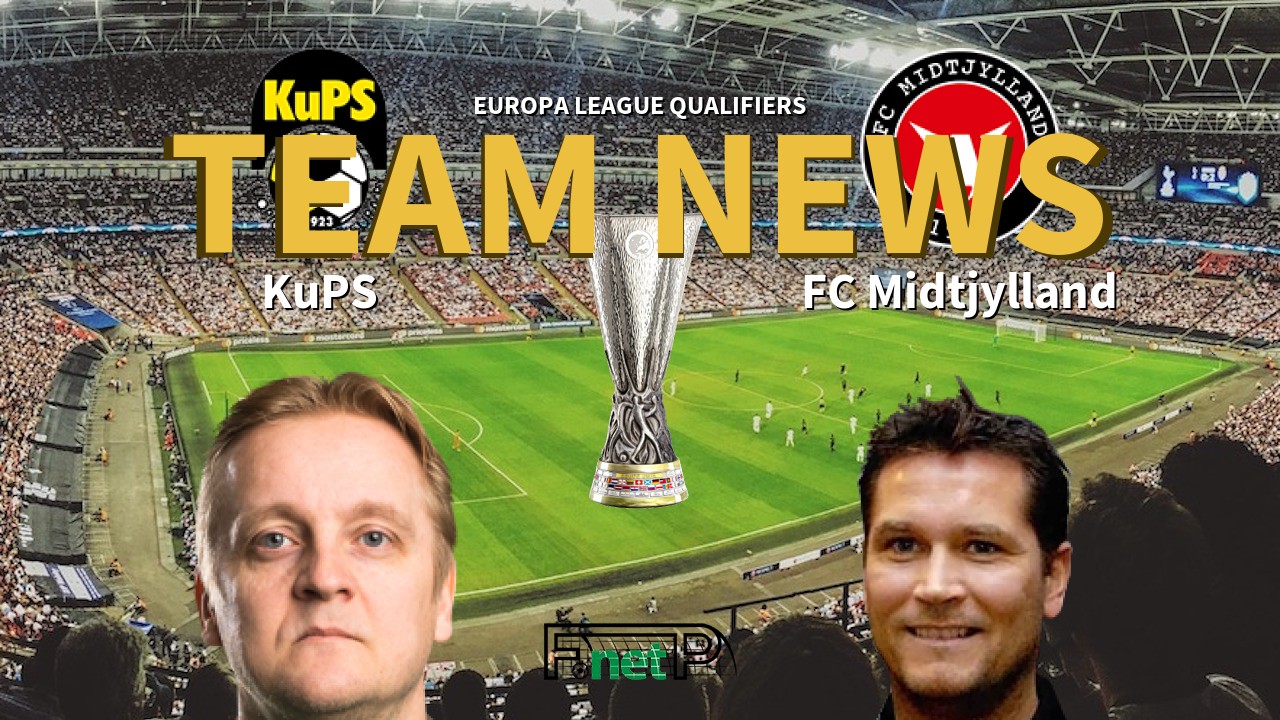 Europa League Qualifiers News: KuPS vs FC Midtjylland Confirmed Line-ups