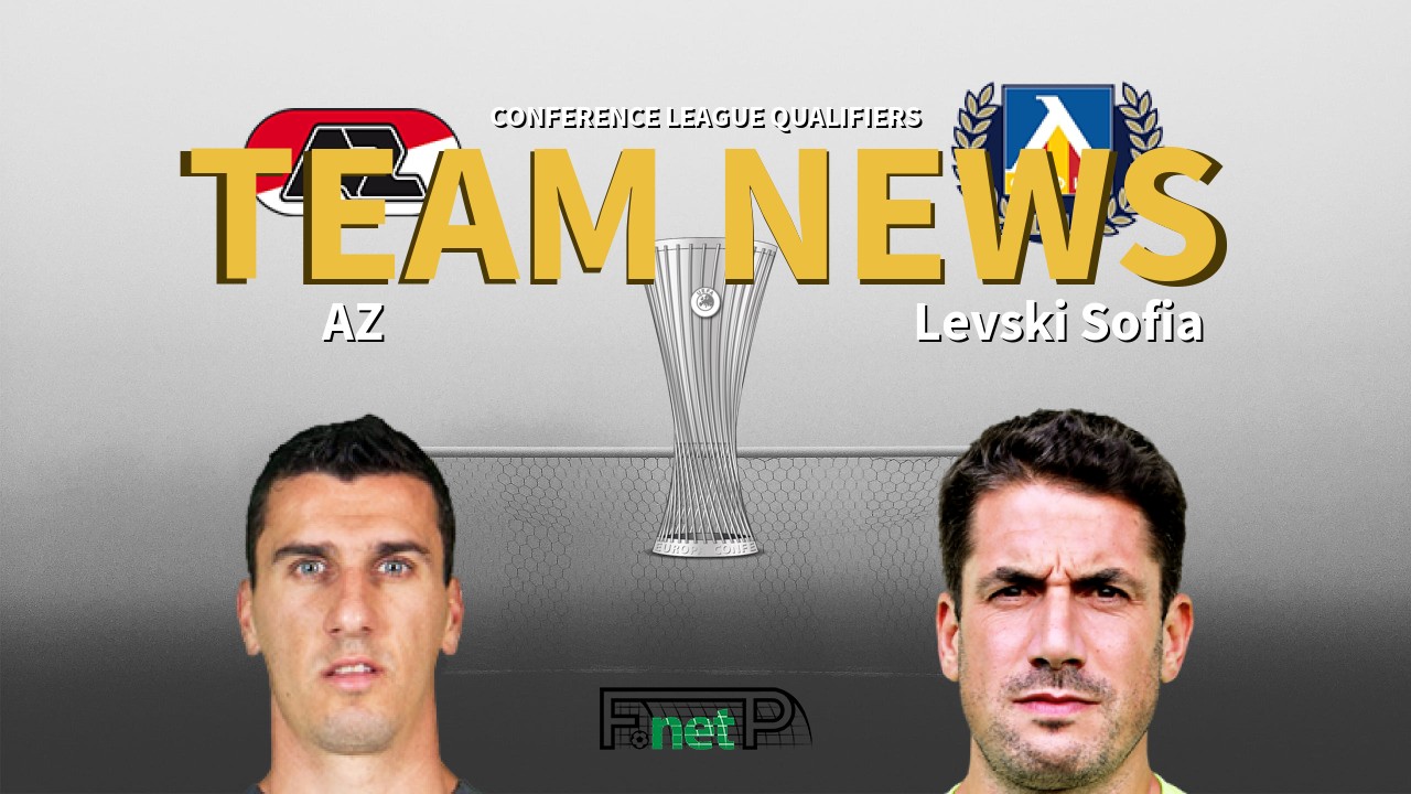 Conference League Qualifiers News: AZ vs Levski Sofia Confirmed Line-ups