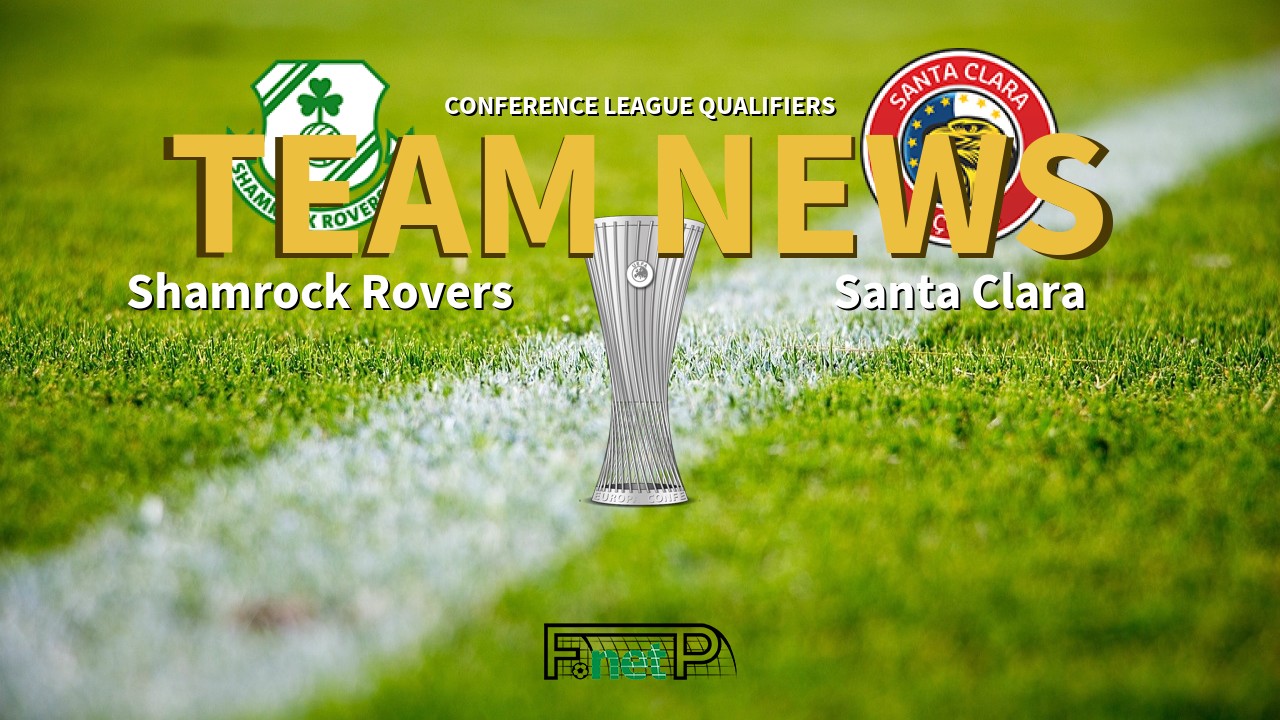 Conference League Qualifiers News: Shamrock Rovers vs Santa Clara Confirmed Line-ups