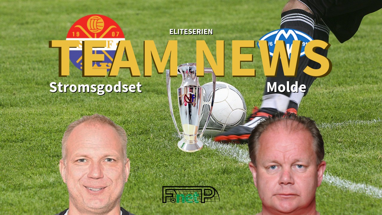 Eliteserien News: Strømsgodset IF vs Molde FK Confirmed Line-ups