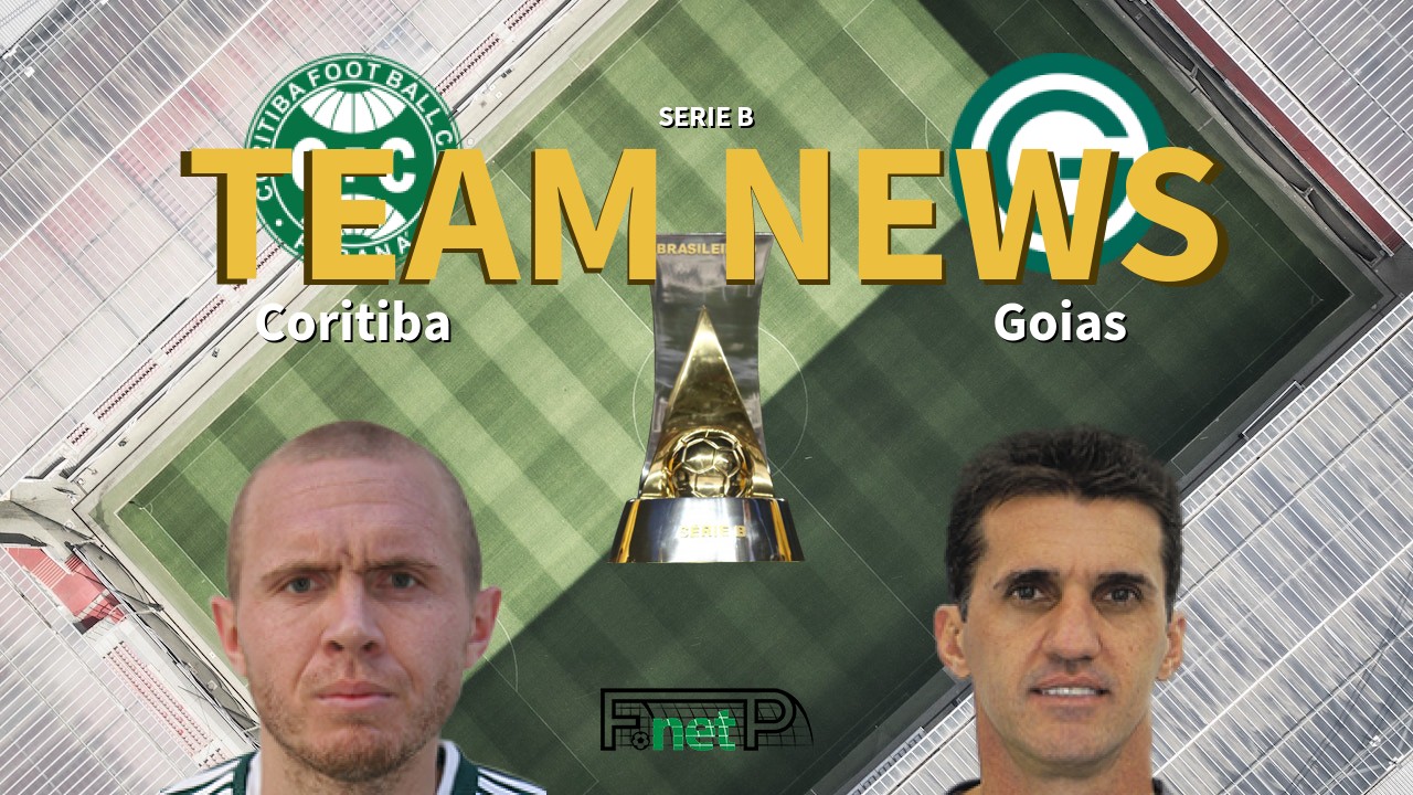 Serie B News: Coritiba vs Goias Confirmed Line-ups