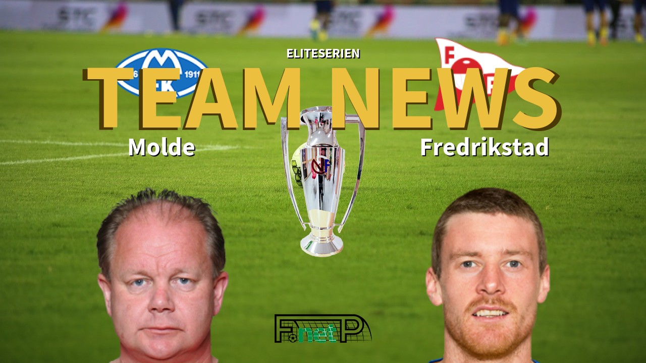 Eliteserien News: Molde FK vs Fredrikstad FK Confirmed Line-ups