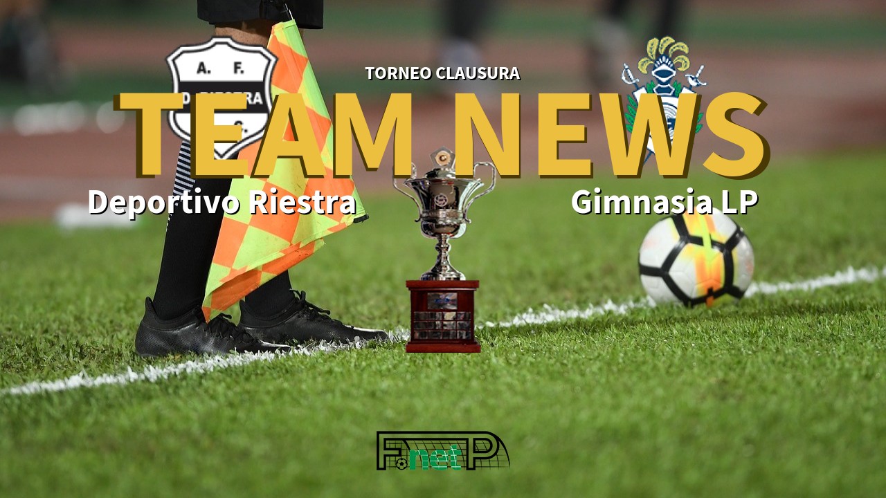 Torneo Clausura News: Deportivo Riestra vs Gimna ' Plata Confirmed Line-ups