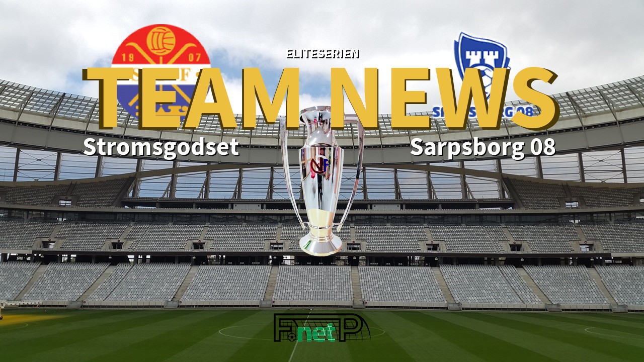 Eliteserien News: Strømsgodset IF vs Sarpsborg 08 Confirmed Line-ups