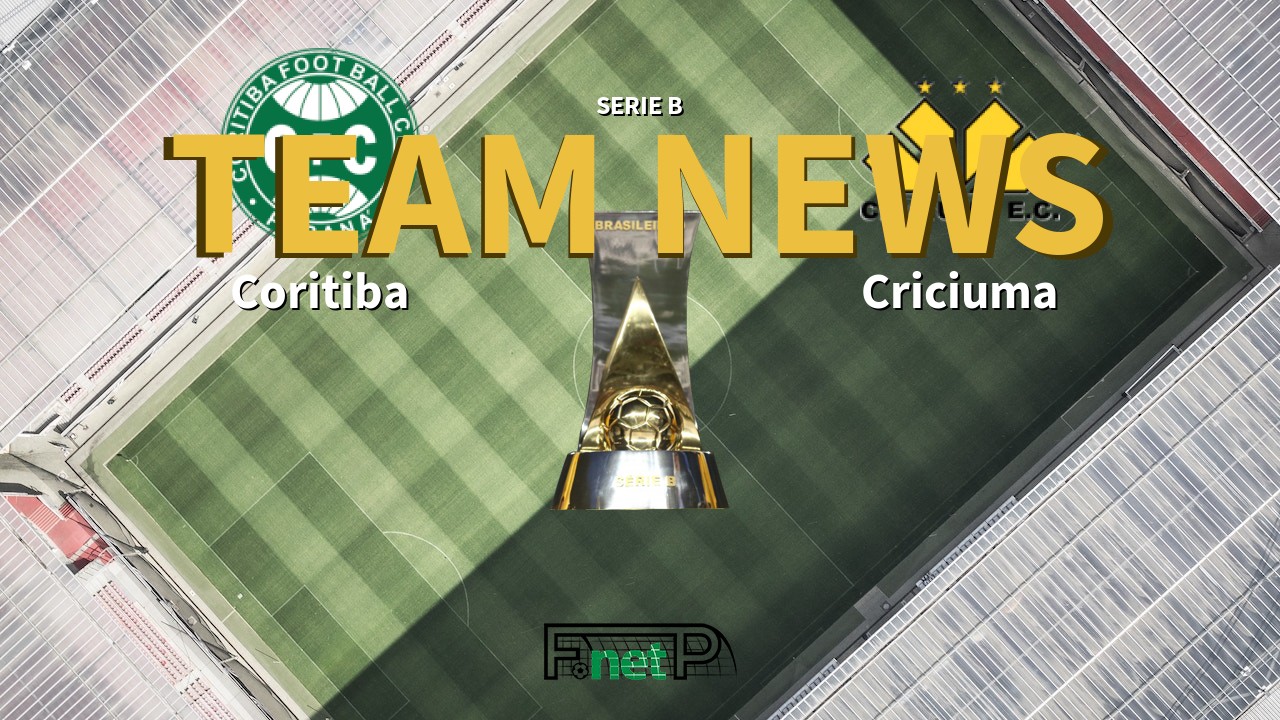 Serie B News: Coritiba vs Criciuma Confirmed Line-ups