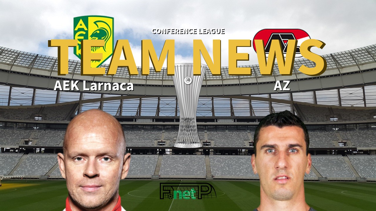Conference League News: AEK Larnaca vs AZ Confirmed Line-ups