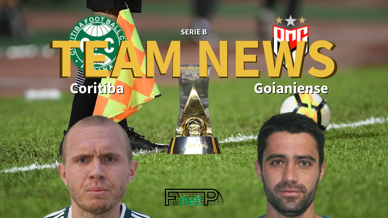 Serie B News: Coritiba vs Atlético Goianiense Confirmed Line-ups