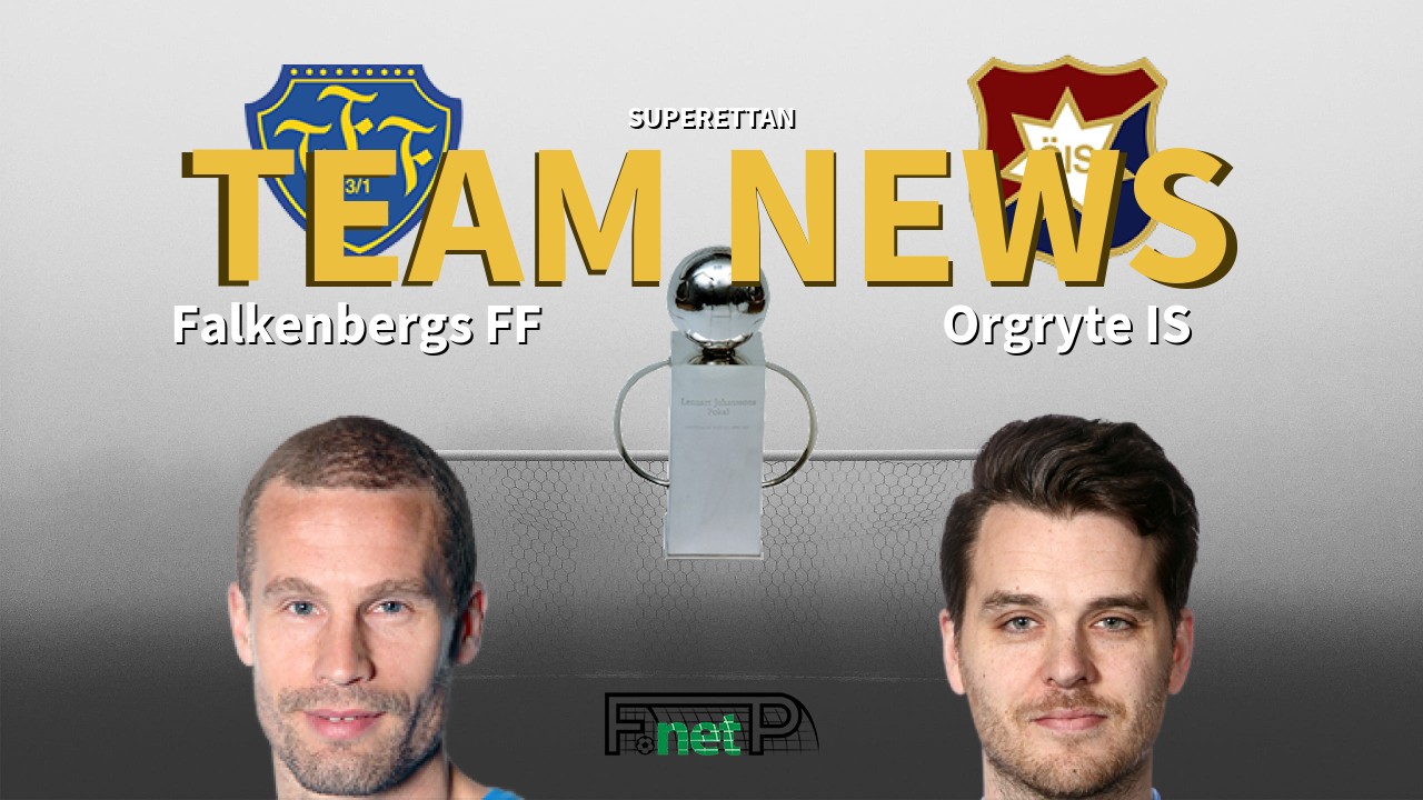 Superettan News: Falkenberg vs Orgryte Confirmed Line-ups