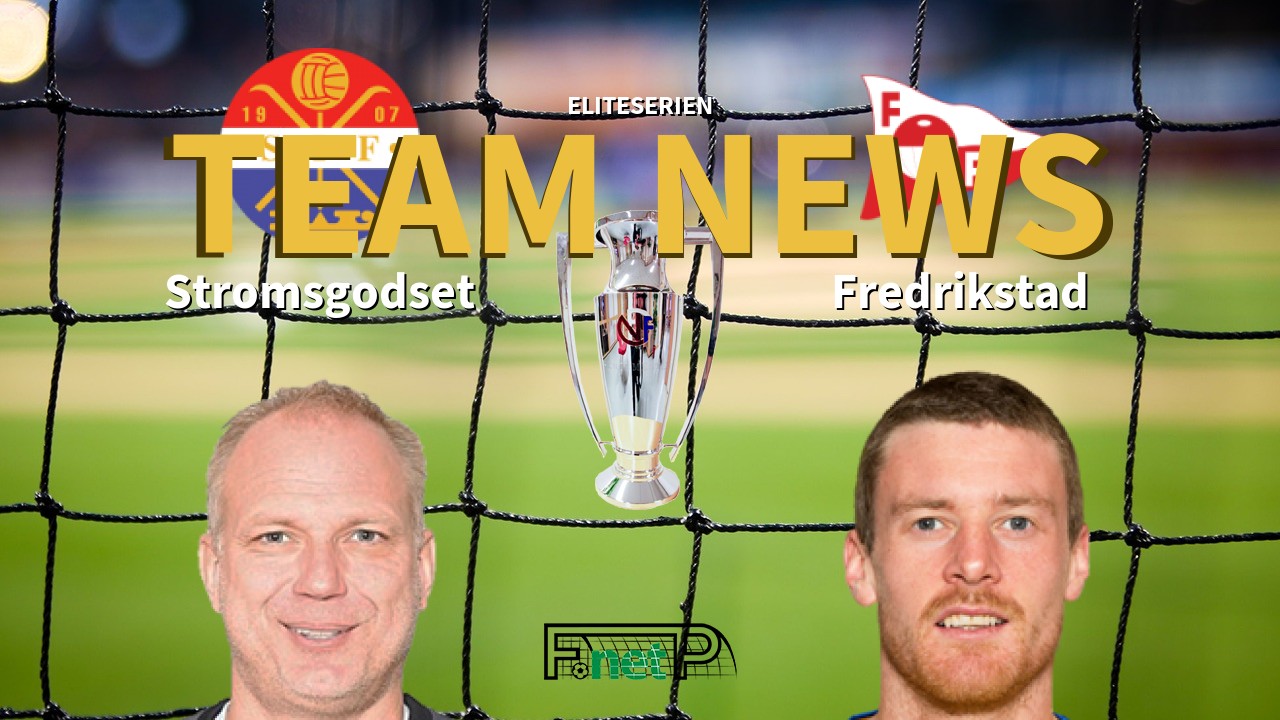 Eliteserien News: Strømsgodset IF vs Fredrikstad FK Confirmed Line-ups