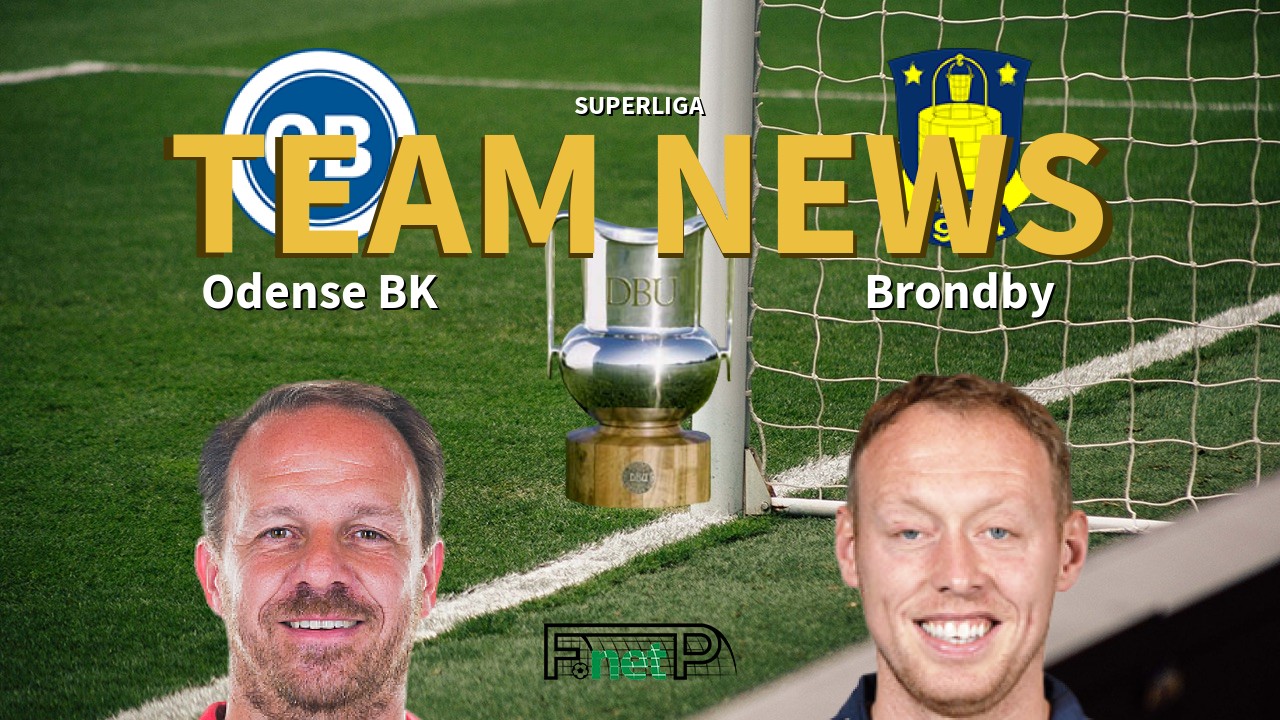 Superliga News: Odense BK vs Brøndby IF Confirmed Line-ups