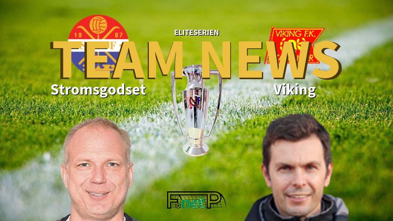 Eliteserien News: Strømsgodset IF vs Viking FK Confirmed Line-ups