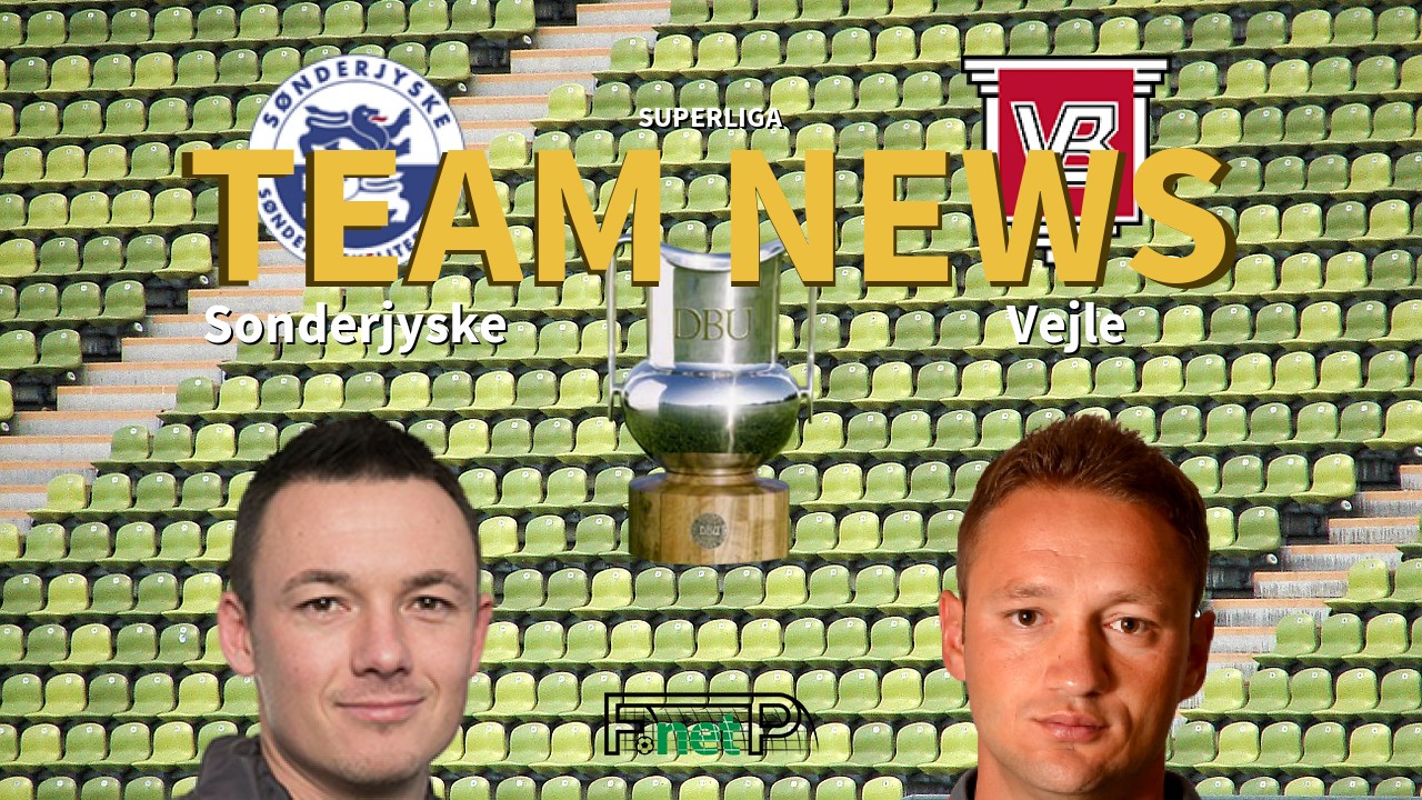 Superliga News: SønderjyskE vs Vejle BK Confirmed Line-ups