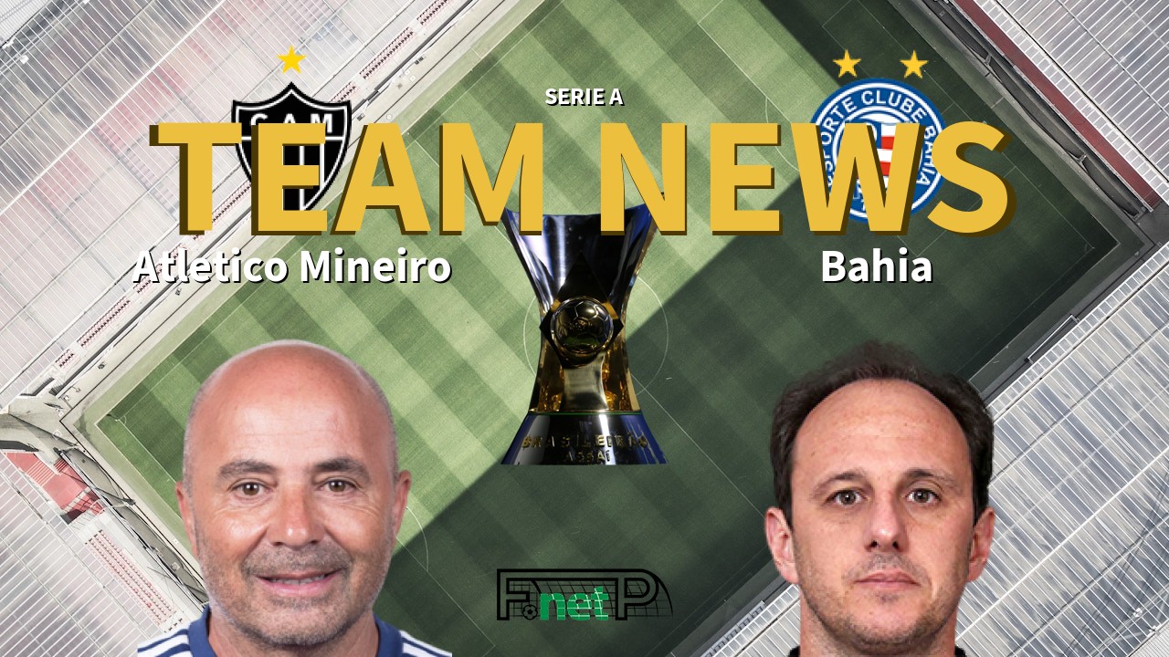 Serie A News: Atlético Mineiro vs Bahia Confirmed Line-ups