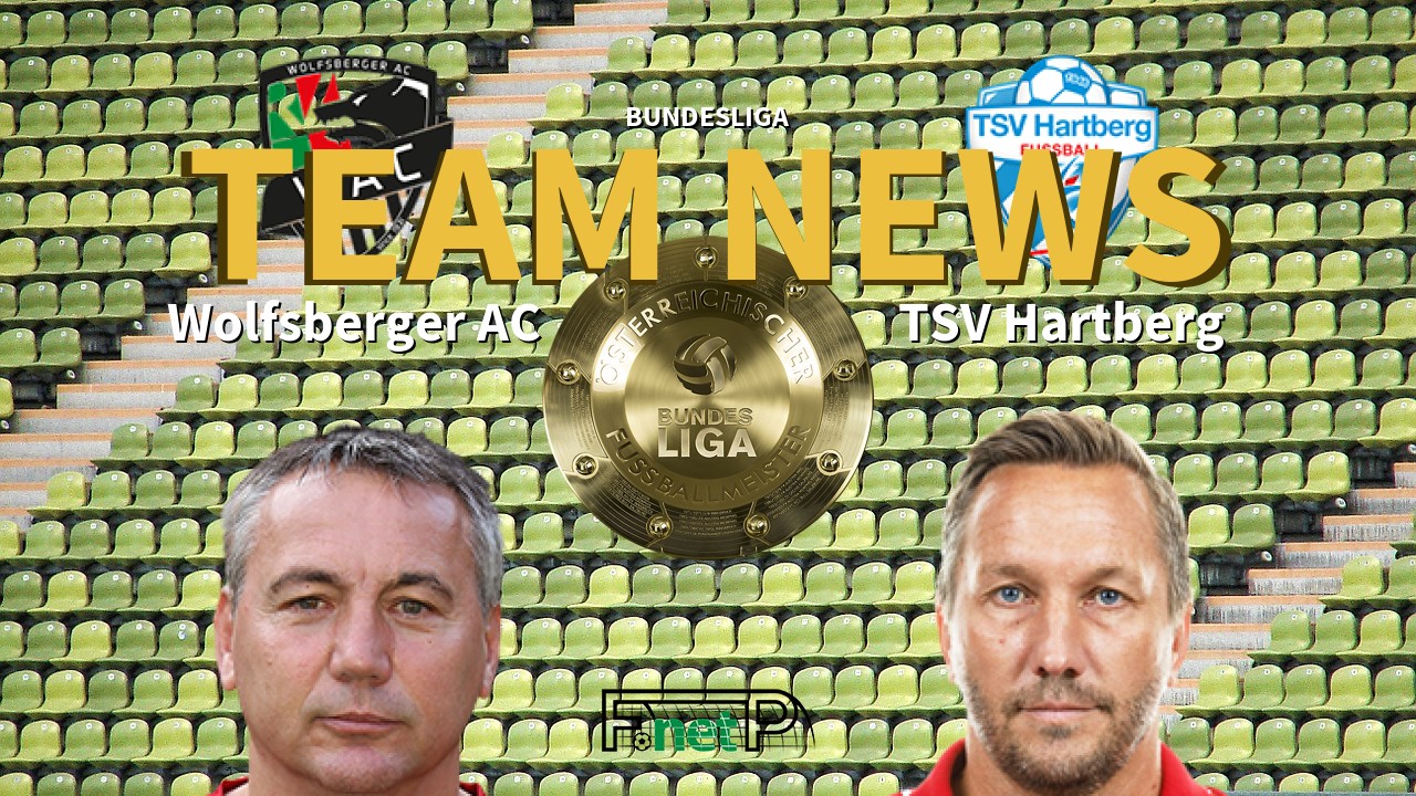 Bundesliga News: Wolfsberger AC vs TSV Hartberg Confirmed Line-ups