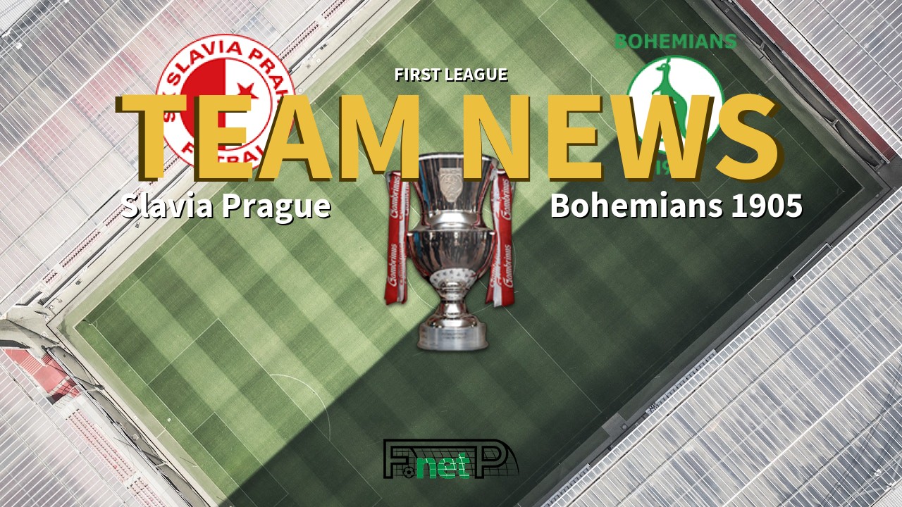 First League News: Slavia Prague vs Bohemians Confirmed Line-ups