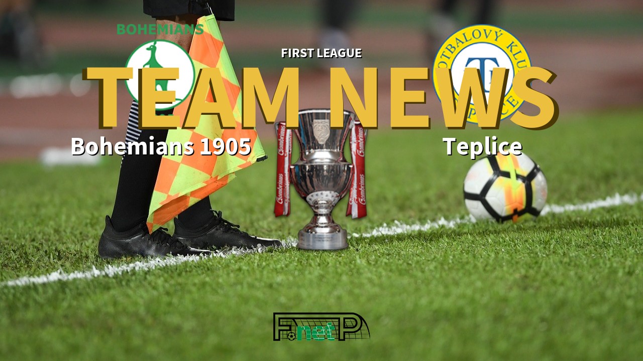 First League News: Bohemians vs Teplice Confirmed Line-ups