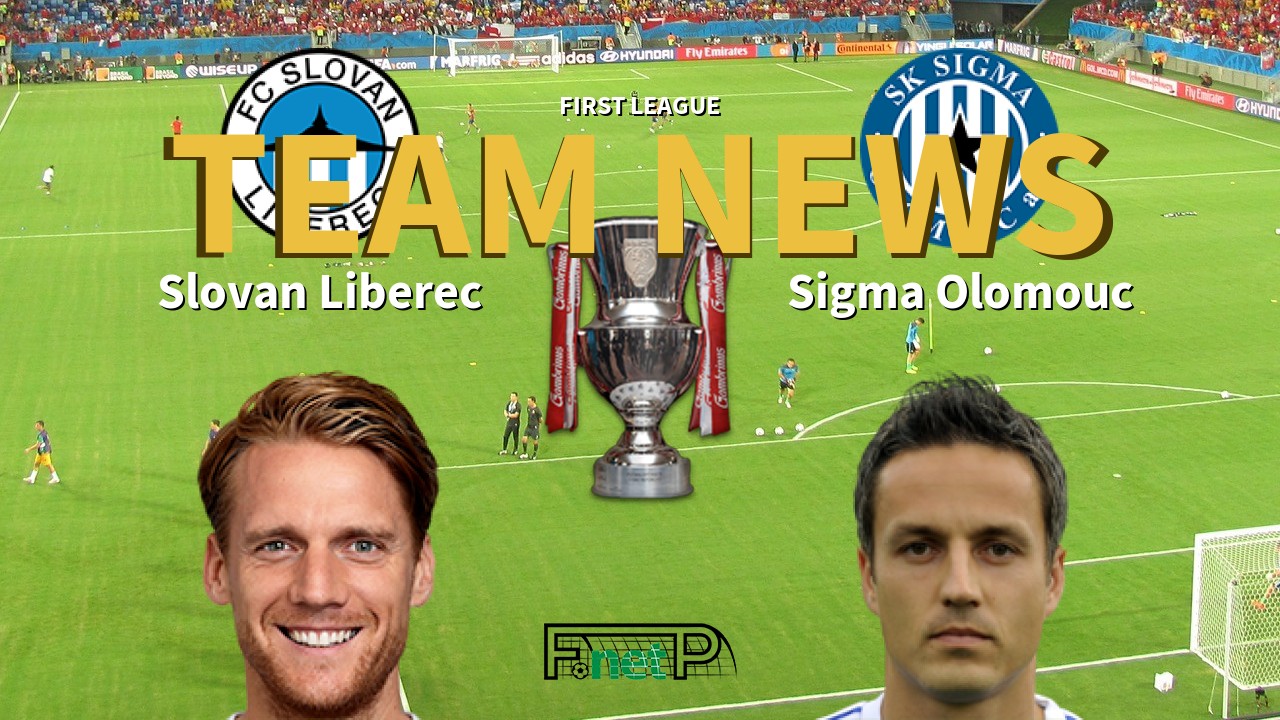 First League News: Slovan Liberec vs Sigma Olomouc Confirmed Line-ups