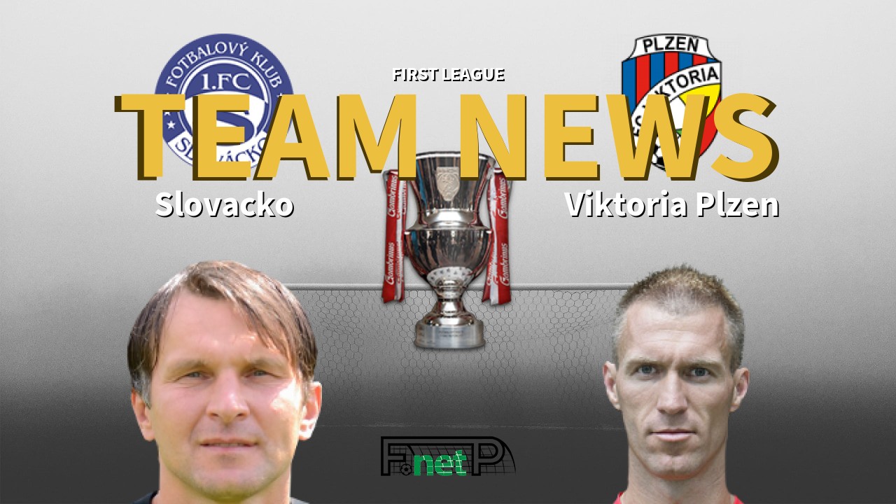 First League News: FC Slovácko vs Viktoria Plzeň Confirmed Line-ups