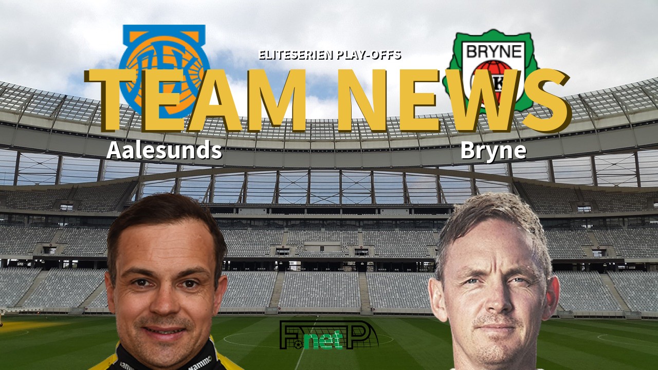Eliteserien play-offs News: Aalesunds FK vs Bryne Confirmed Line-ups