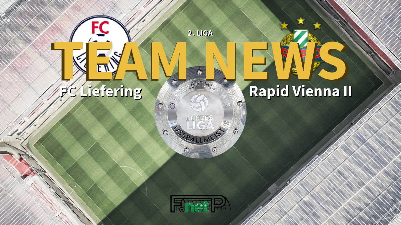 2. Liga News: FC Liefering vs Rapid Vienna II Confirmed Line-ups
