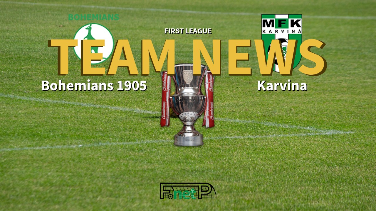 First League News: Bohemians vs Karviná Confirmed Line-ups