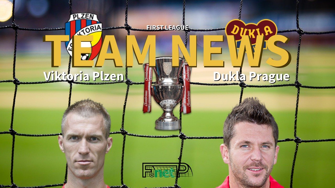 First League News: Viktoria Plzeň vs Dukla Prague Confirmed Line-ups