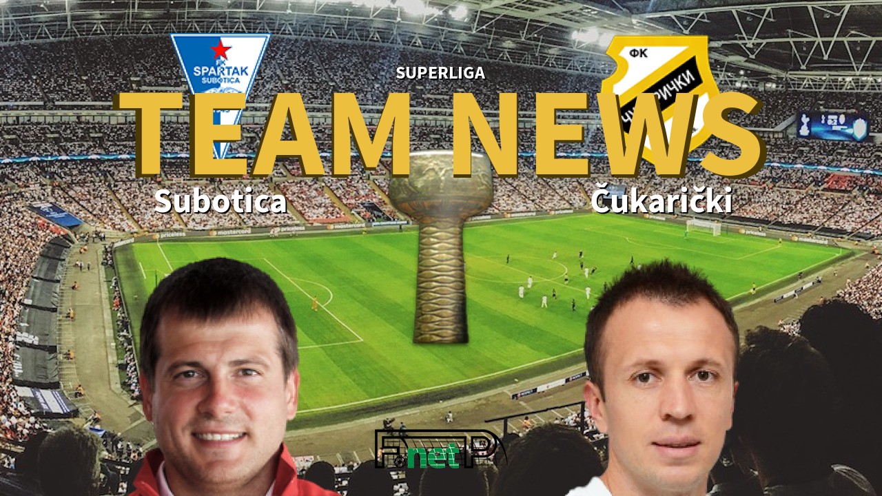 SuperLiga News: Spartak Zlatibor Voda vs Čukarički Confirmed Line-ups