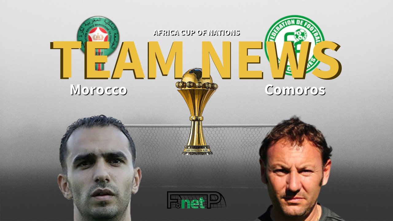 Africa Cup of Nations News: Morocco vs Comoros Confirmed Line-ups
