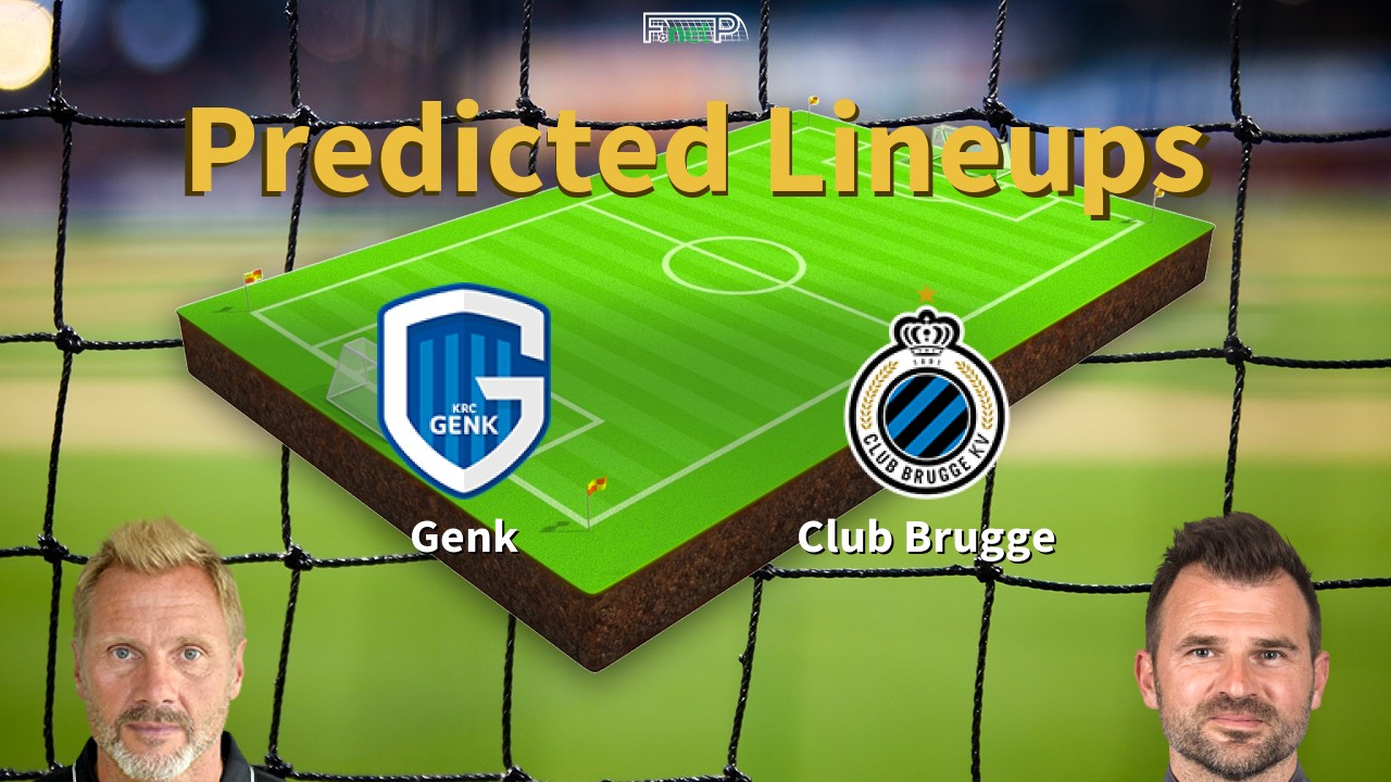 Predicted Lineups and Player News for Genk vs Club Brugge 26/12/25 - First Division A News