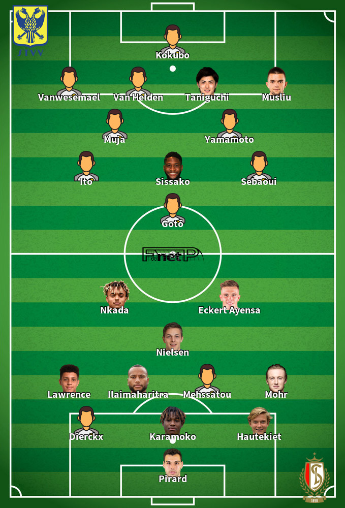 Standard Liège v Sint-Truidense VV Onces Probables 26-12-2025