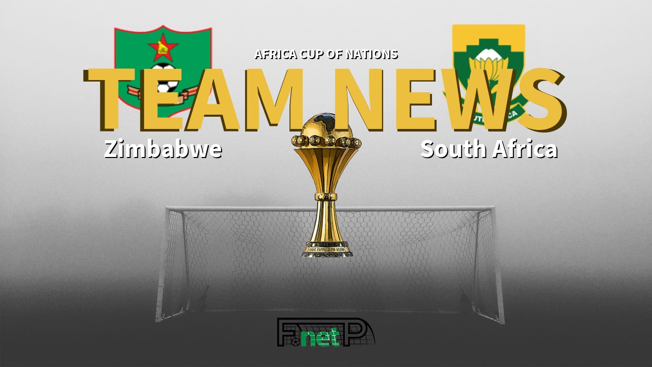 Africa Cup of Nations News: Zimbabwe vs South Africa Confirmed Line-ups
